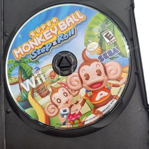 Super Monkey Ball Step & Roll Wii Video Game Disc Only